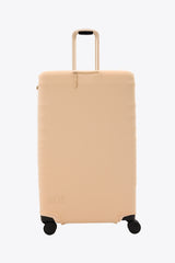 The Large Check-In Luggage Cover in Beige