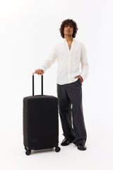 Resale The Medium Check-In Luggage Cover in Black