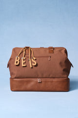 The Letter Charm in Camel