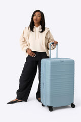 Gap x BÉIS The Large Check-In Roller in Denim Blue