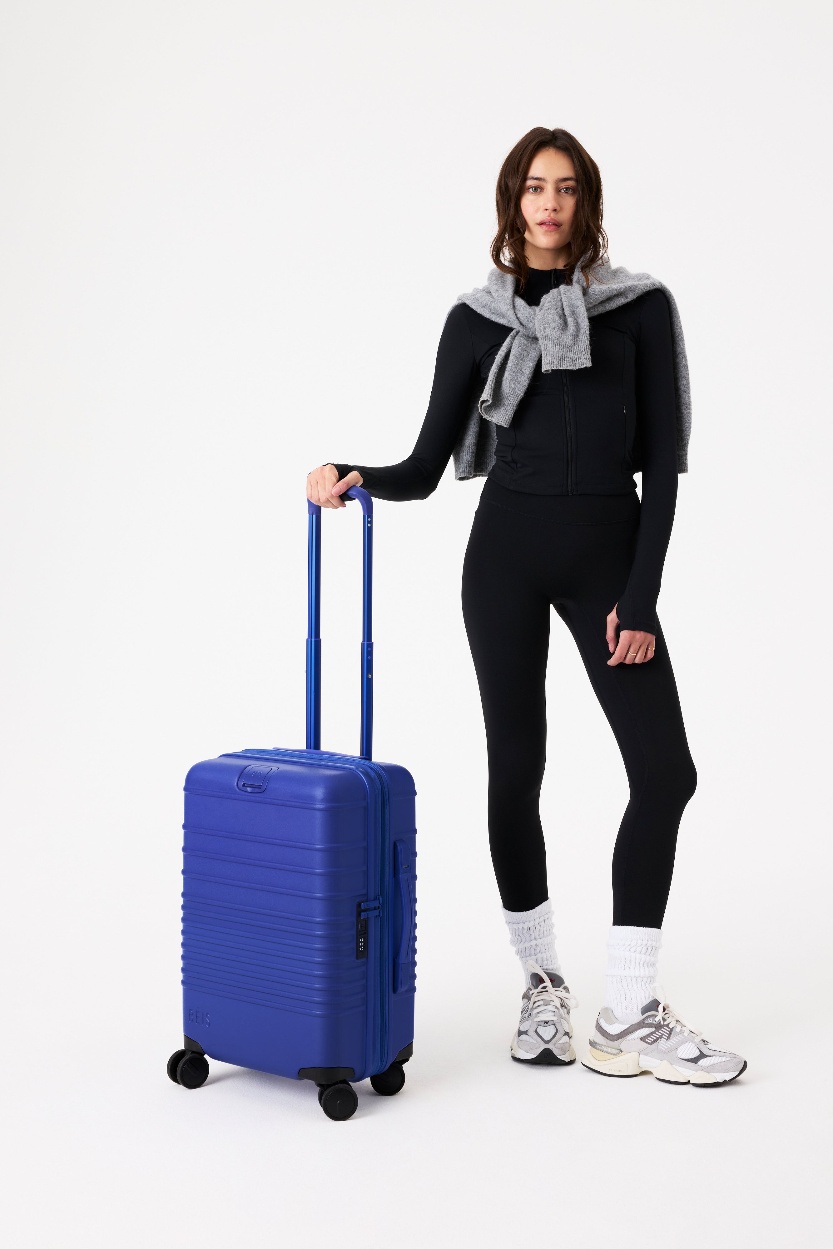 Resale The Carry-On Roller in Cobalt Blue