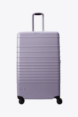 The Large Check-In Roller in Glossy Lavender