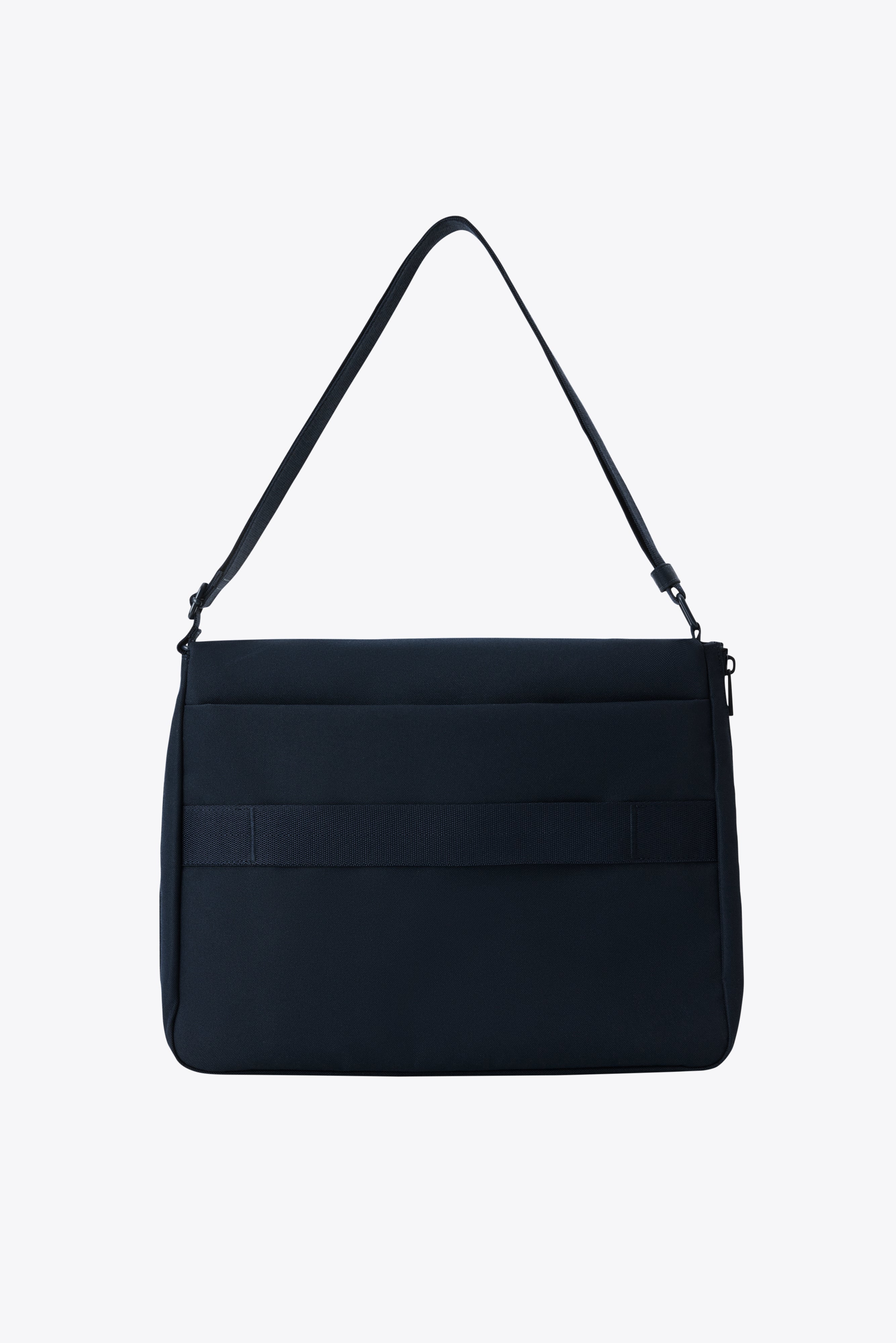 The Expandable Messenger Tote in Navy