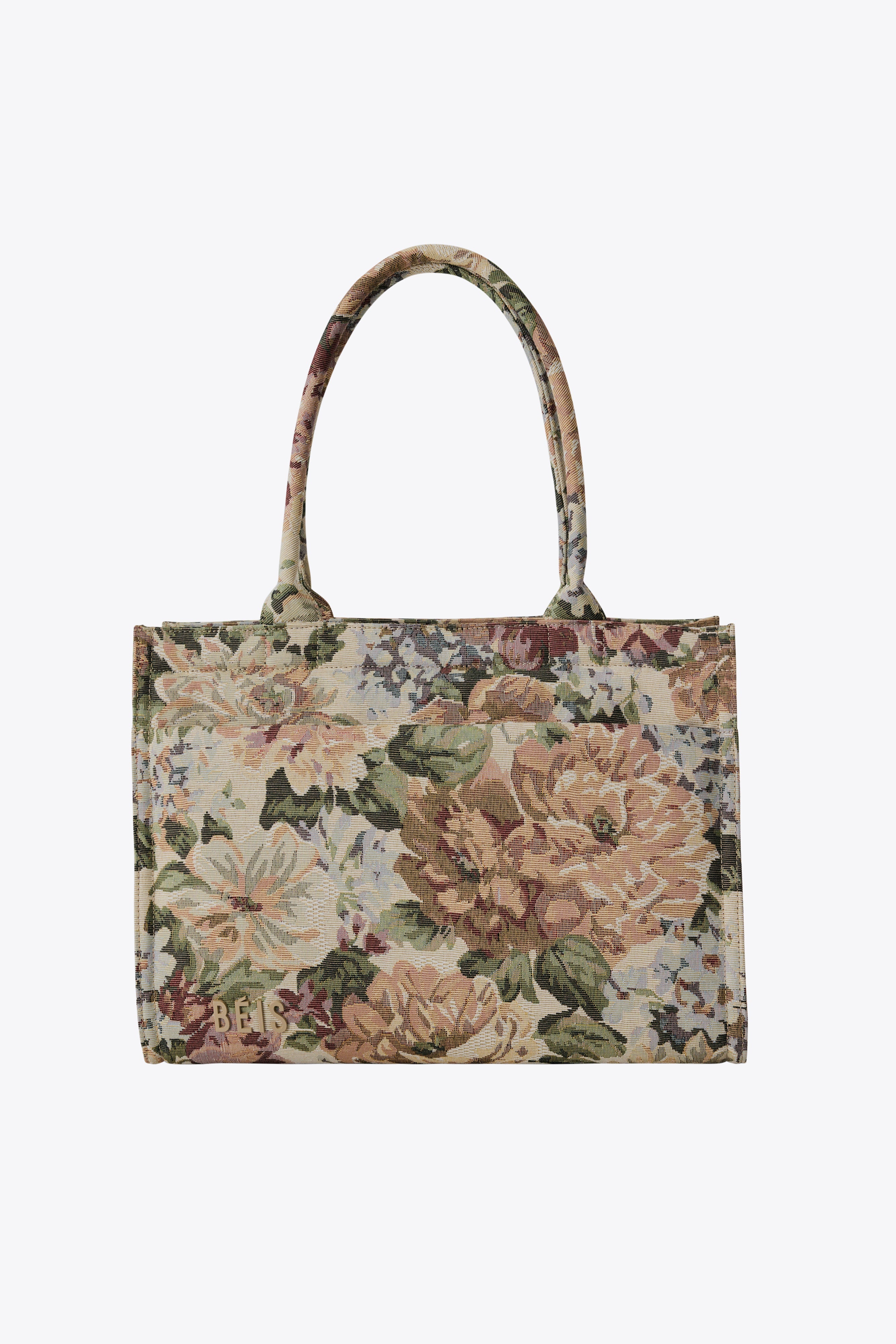 The Book Tote in Vintage Floral