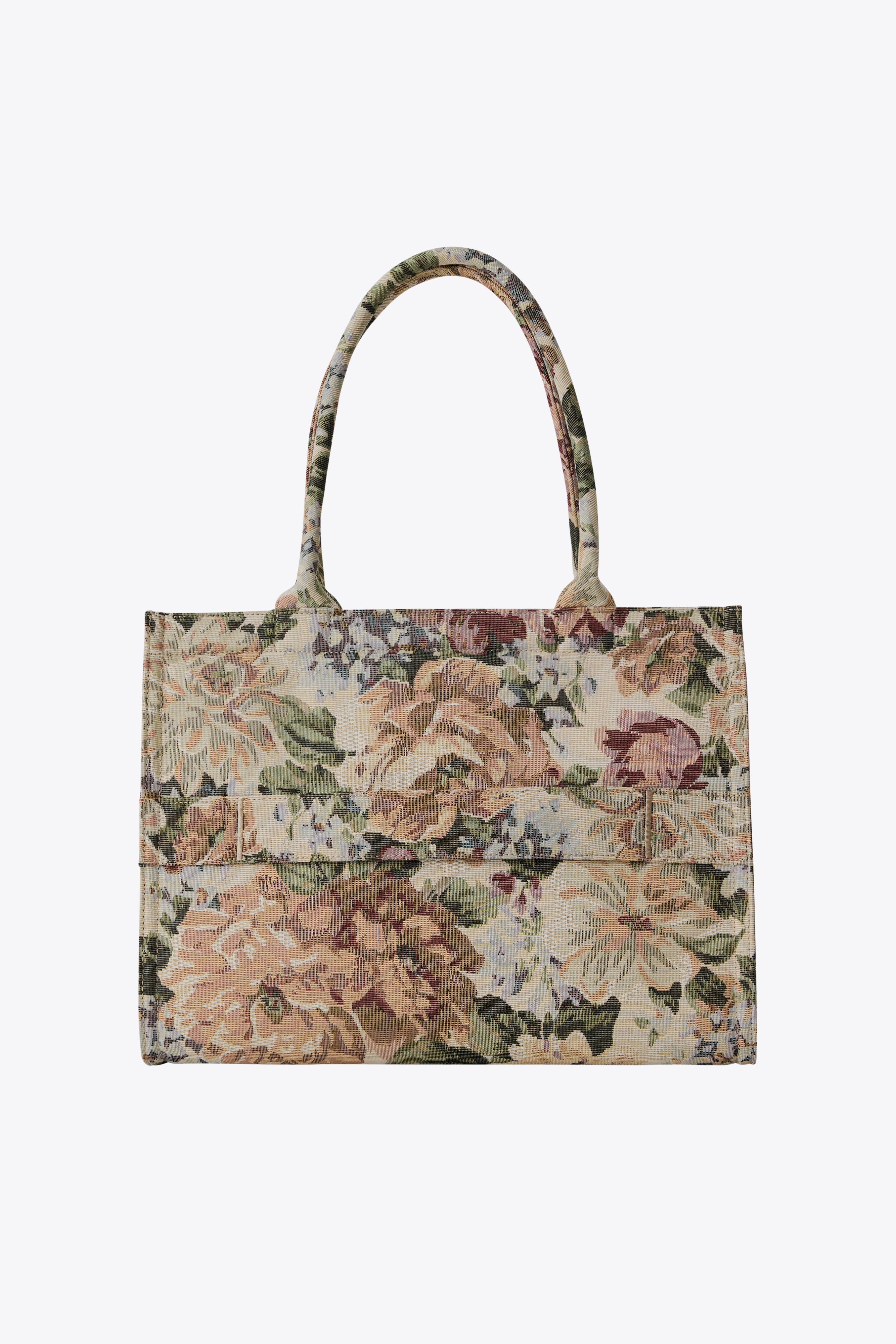 The Book Tote in Vintage Floral