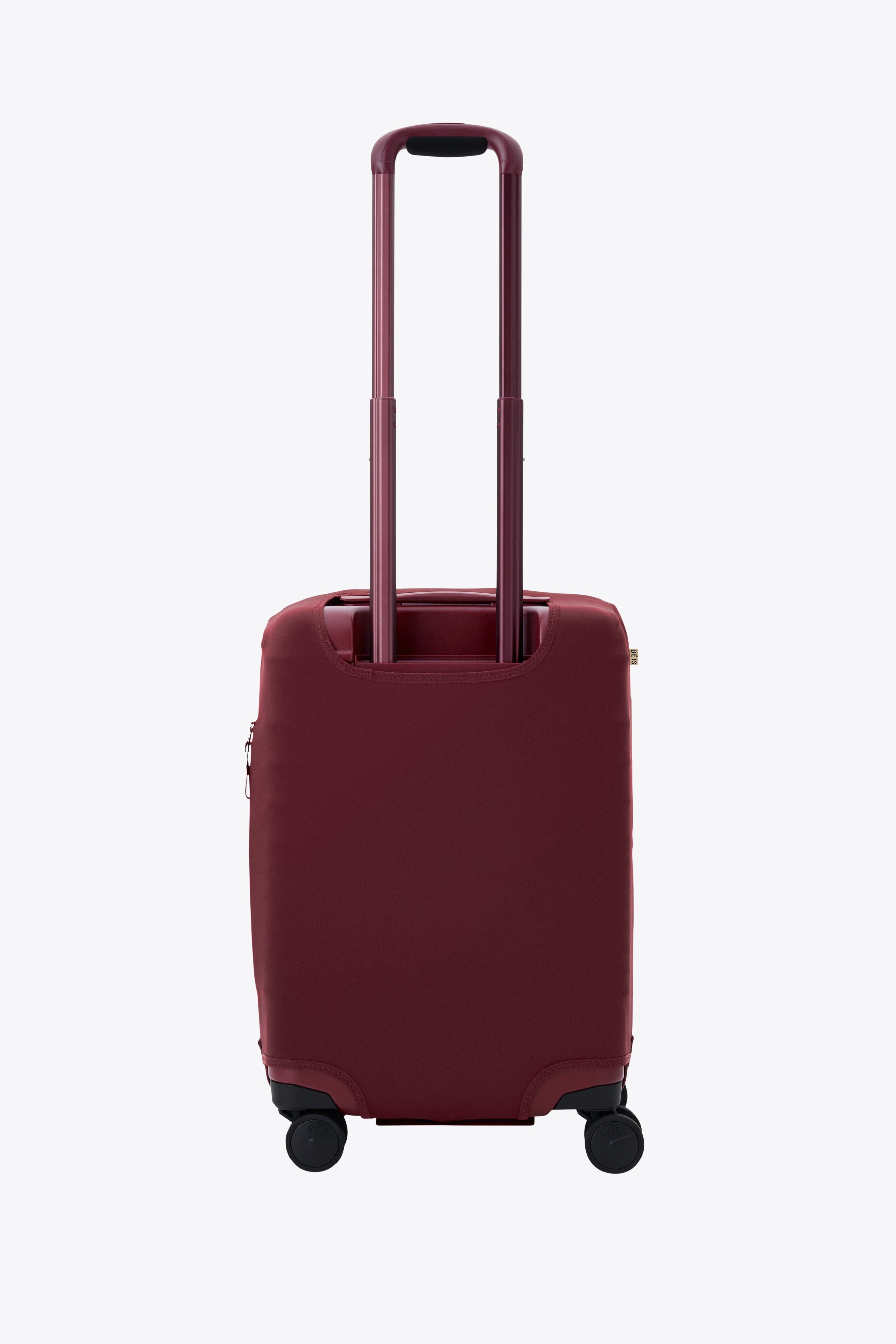 The Carry-On Luggage Cover in Burgundy