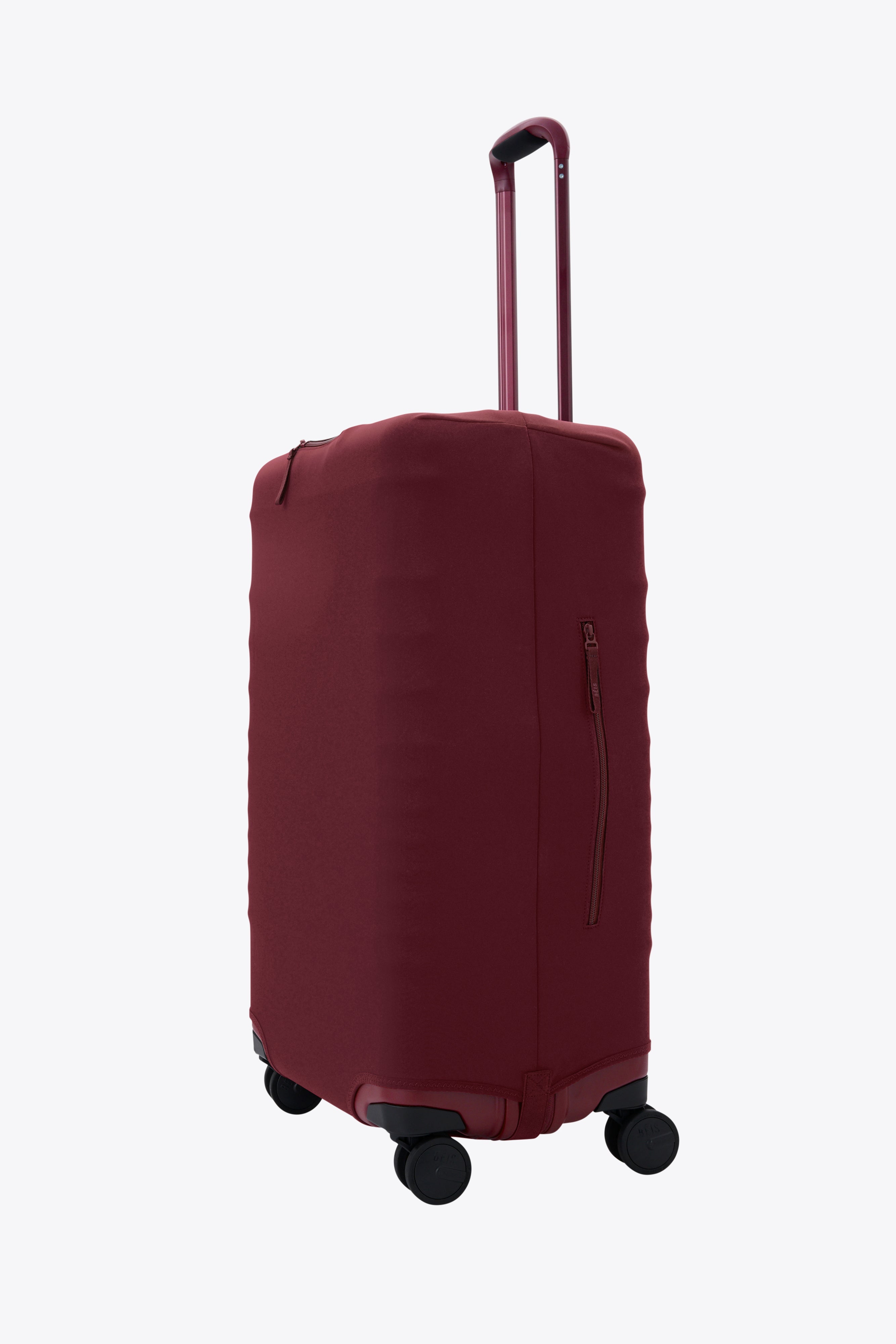 The Medium Check-In Luggage Cover in Burgundy