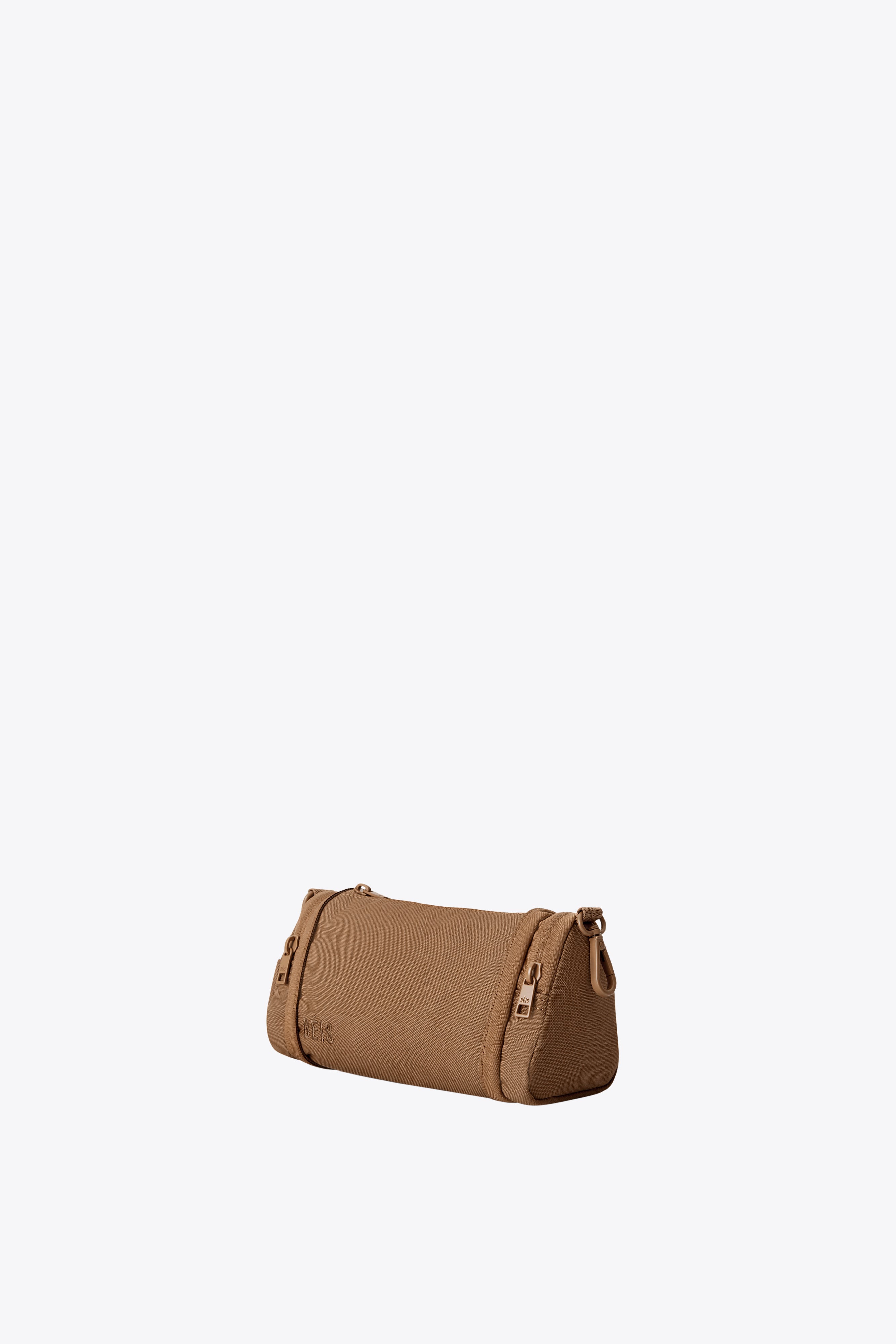 The Expandable Crossbody Charm in Camel