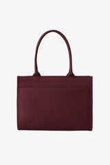The Book Tote in Burgundy
