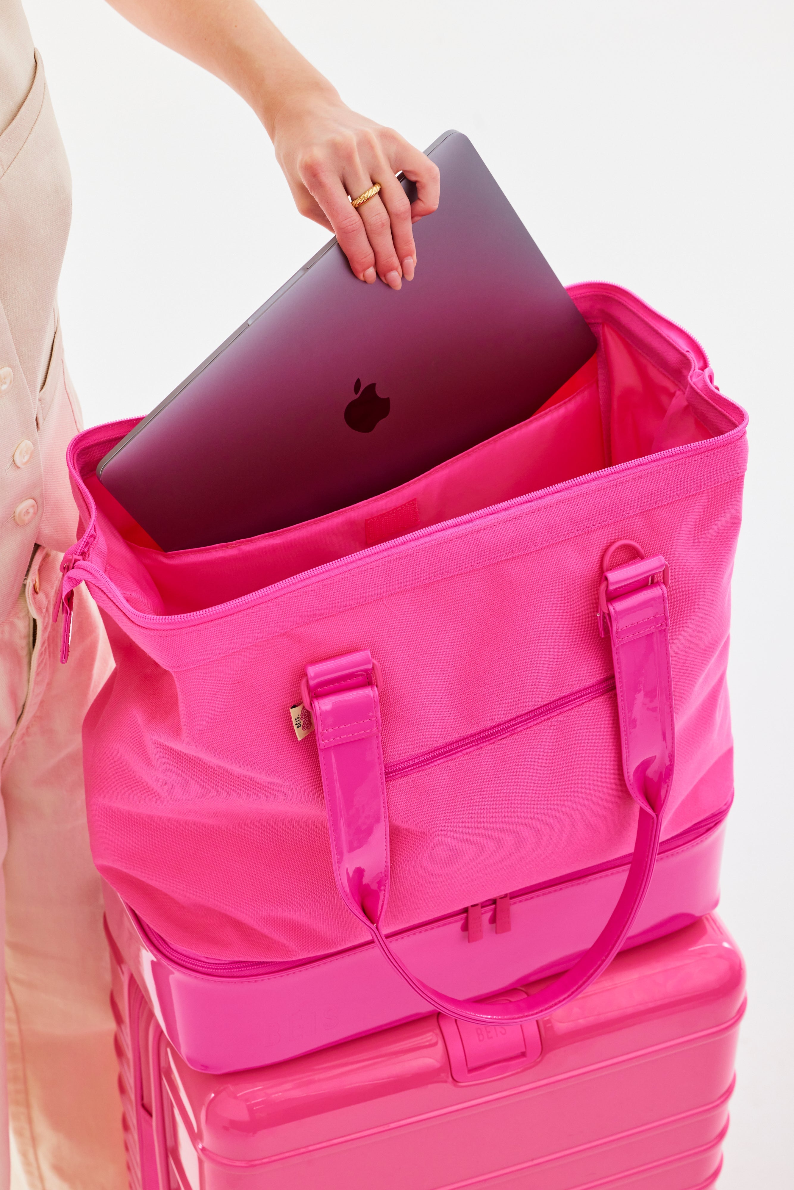 The Mini Weekender in Barbie™ Pink