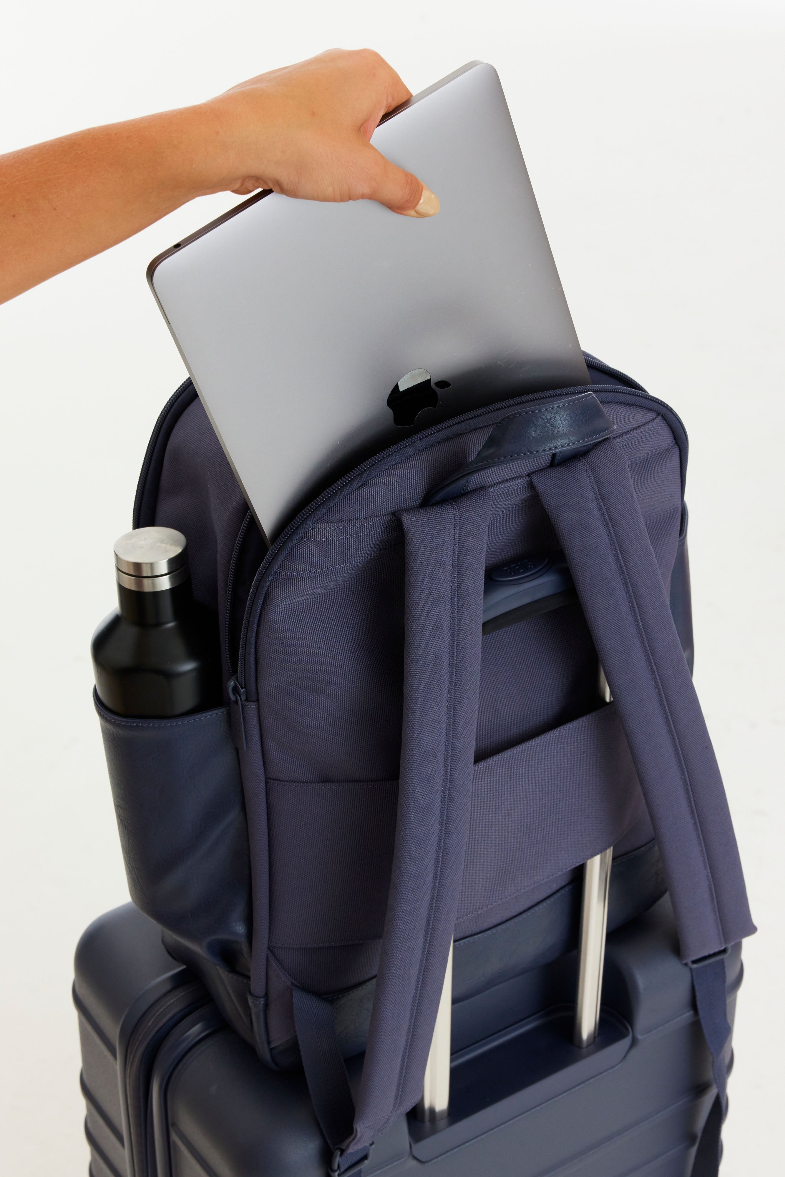 Resale The Travel Backpack in Navy