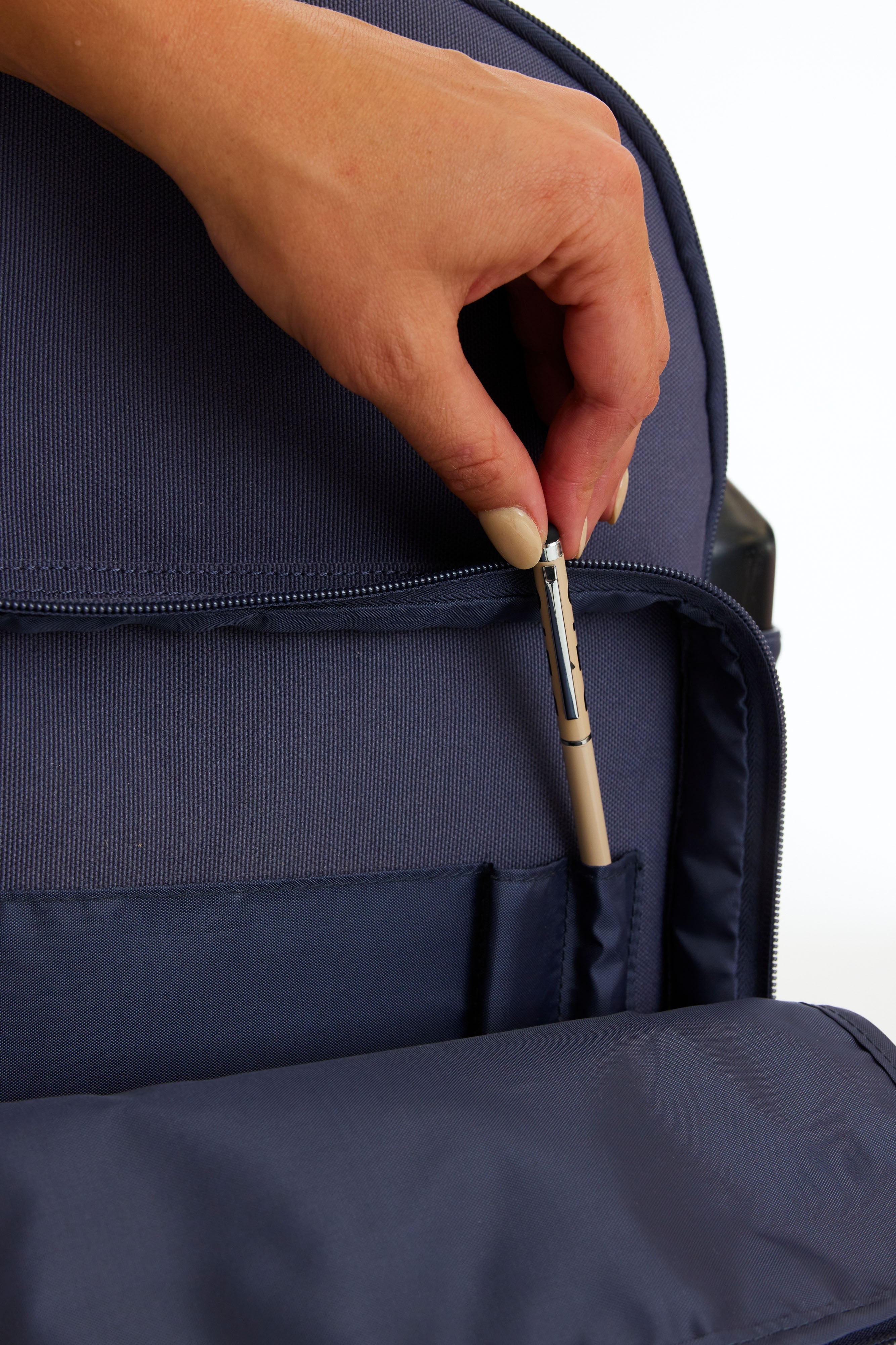 Resale The Travel Backpack in Navy