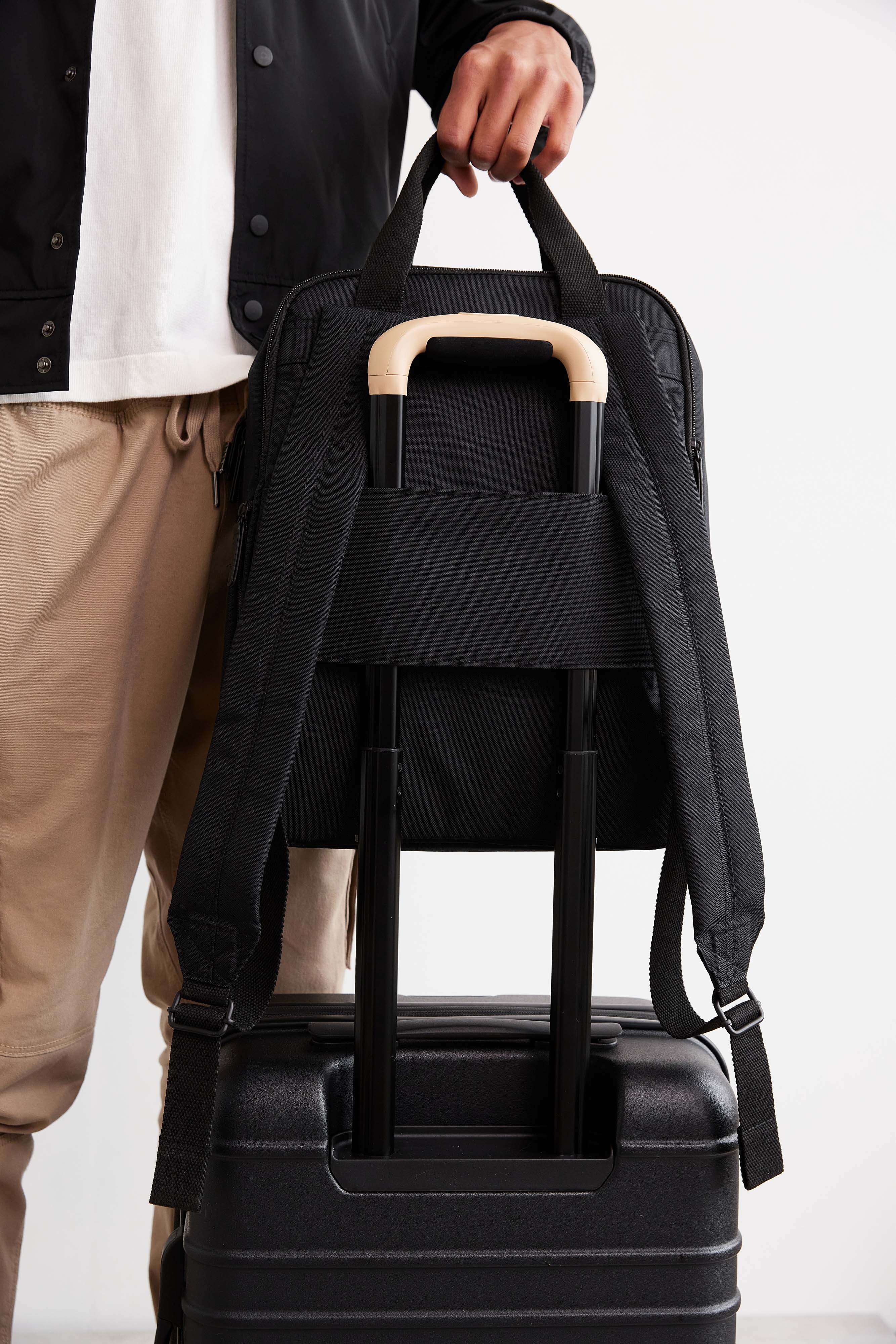 Resale The Expandable Backpack in Black