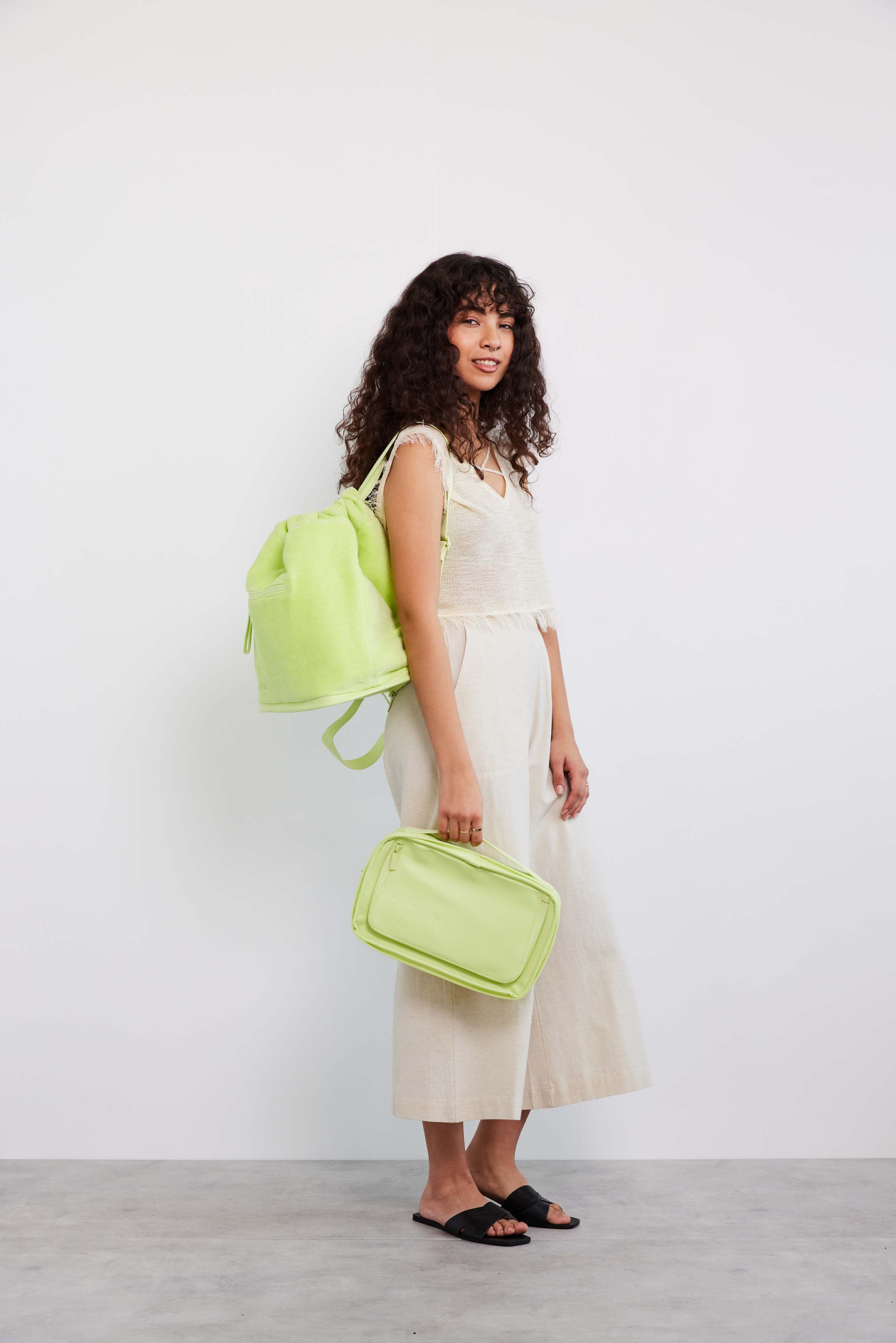 Resale The Terry Backpack Cooler in Citron