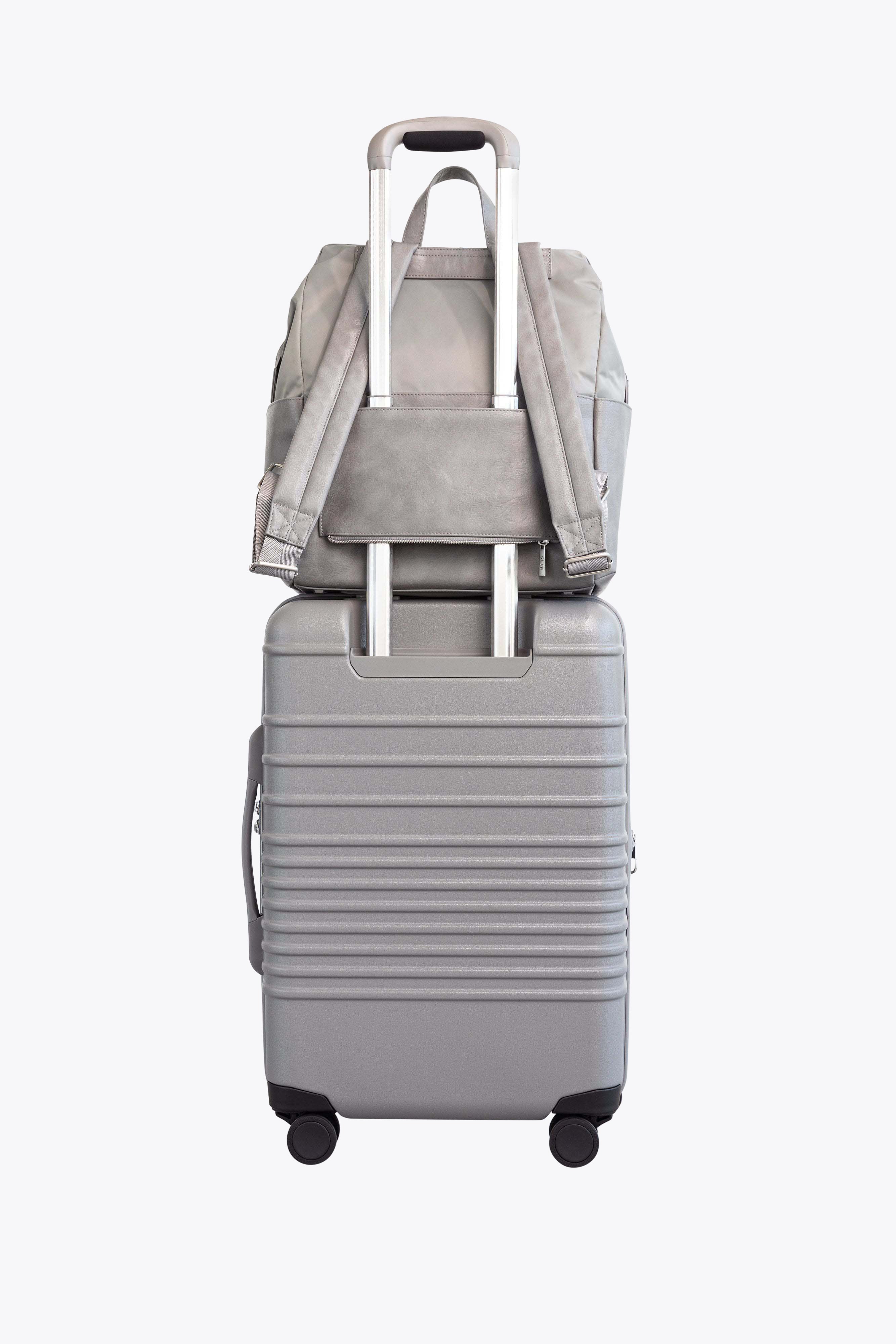 The Backpack Diaper Bag in Grey
