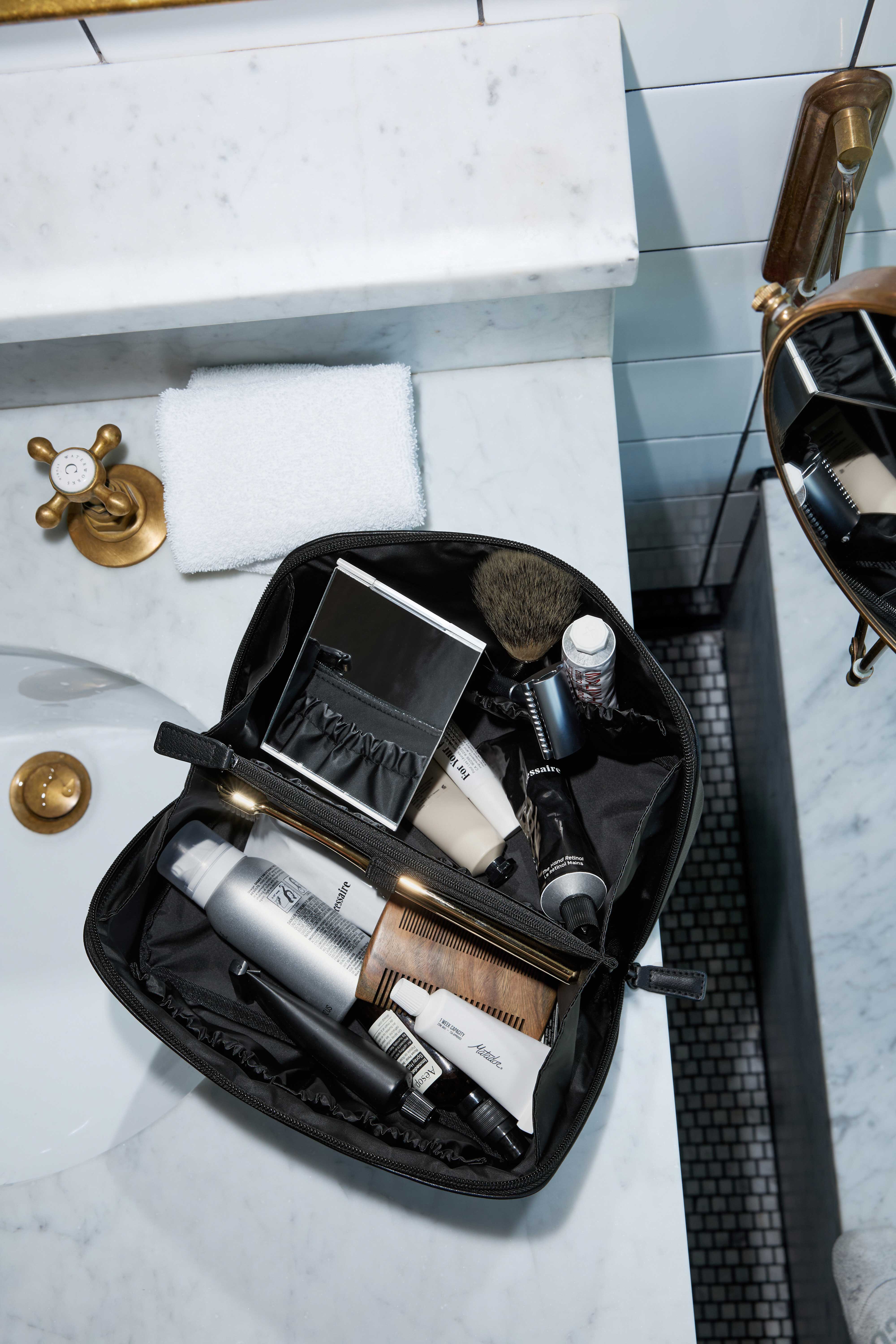 The Essential Toiletry Kit in Black