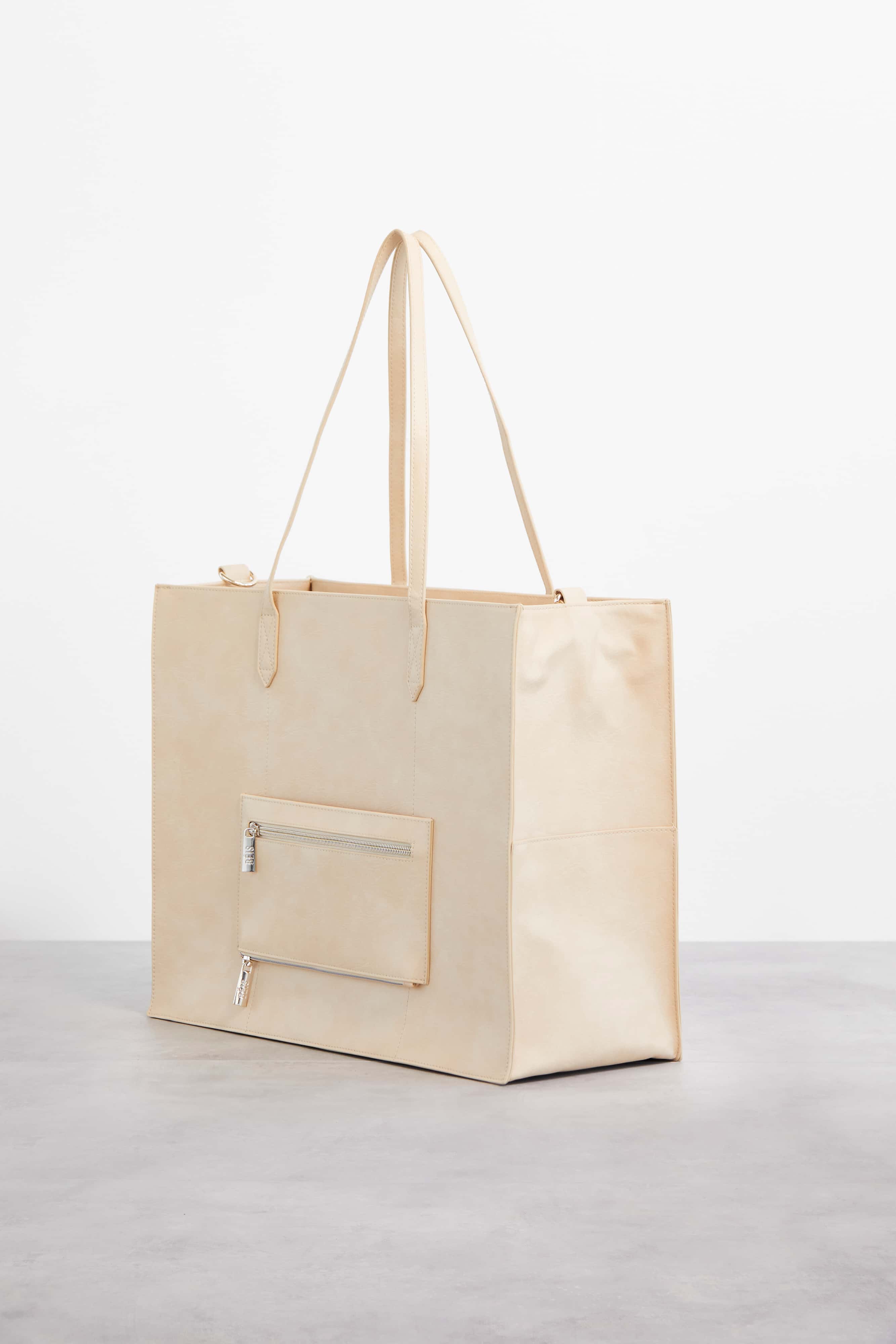 Resale The Large Work Tote in Beige