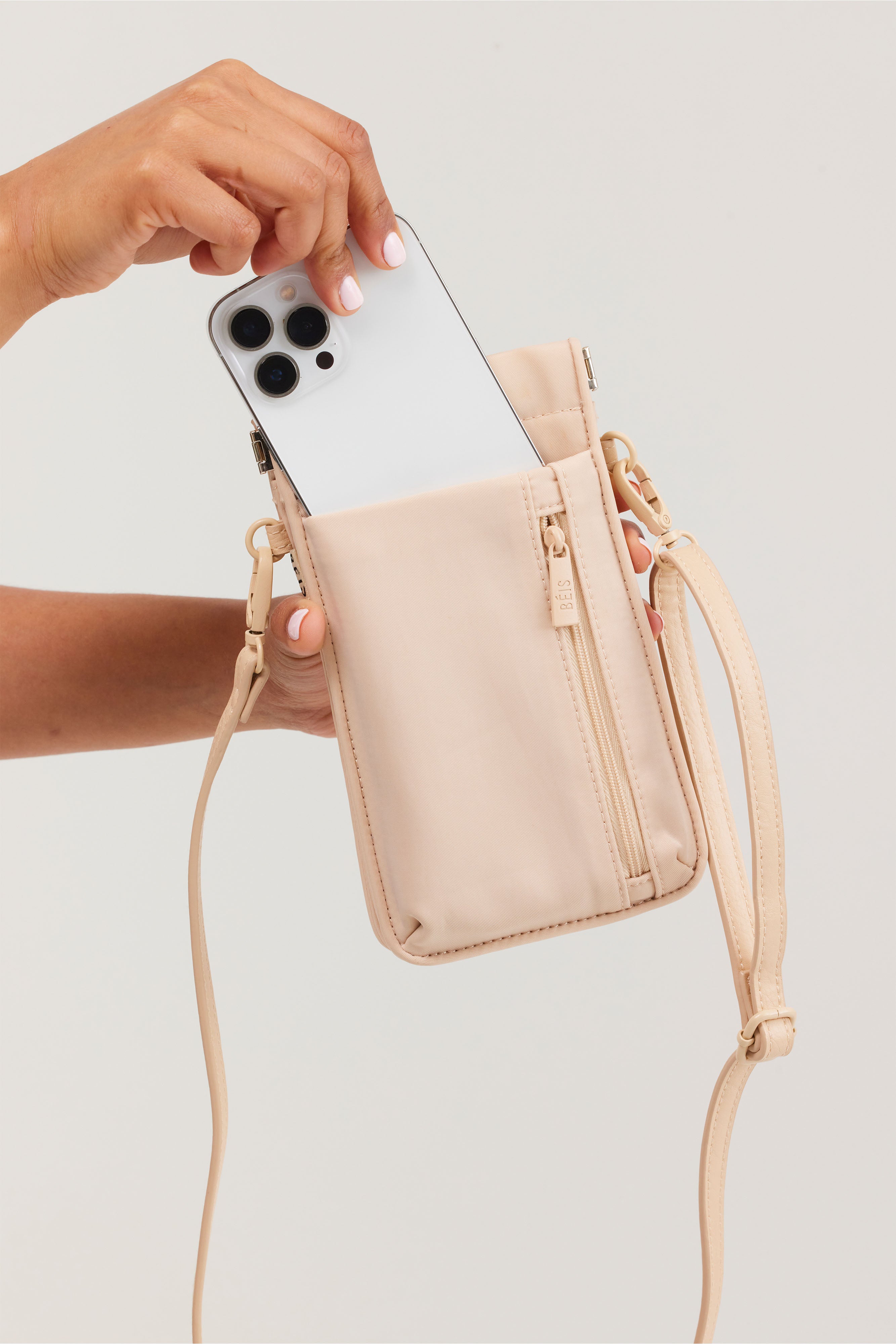 Resale The ID Crossbody Bag in Beige