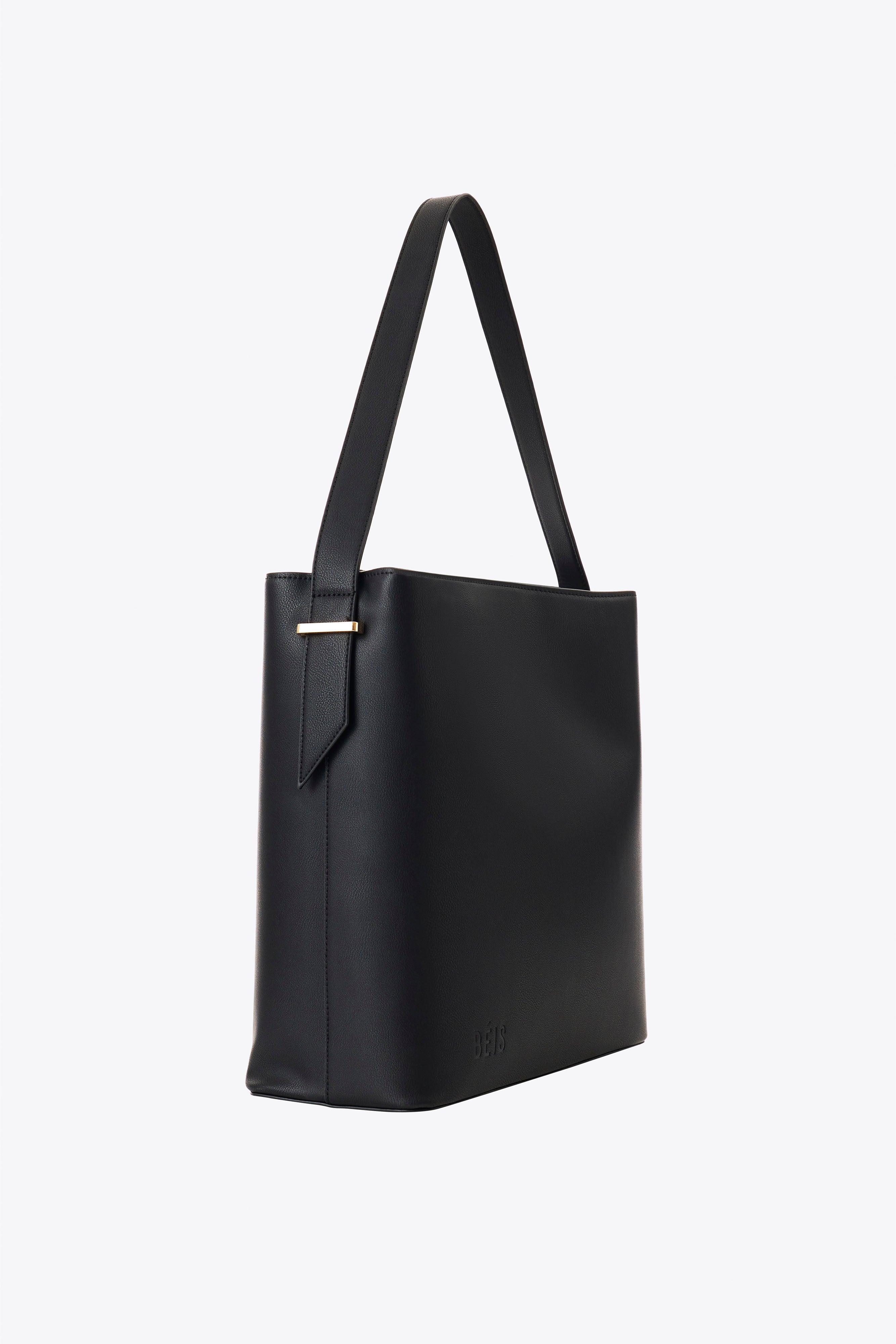 The Essential Tote in Wicked Black
